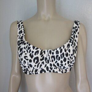 Kona Sol Animal Print Bikini Top D/DD Cup